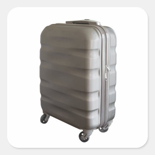 Bagage Vierkante Sticker (Voorkant)