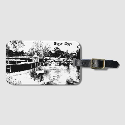 Bagagelabel (Voorkant (horizontaal))