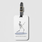 Bagagelabel (Voorkant (verticaal))