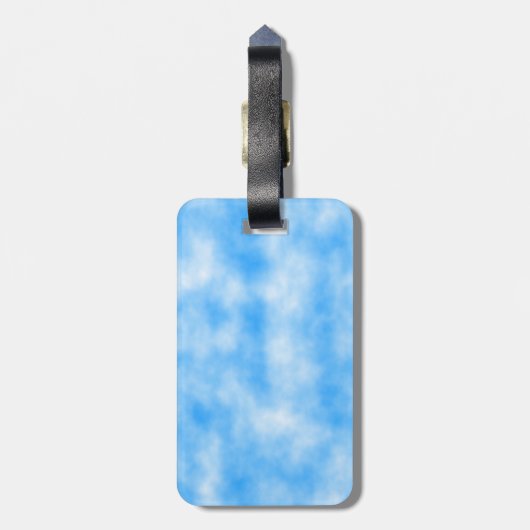 Bagagelabel (Achterkant verticaal)