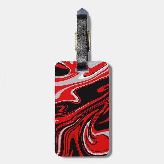 Bagagelabel (Achterkant verticaal)