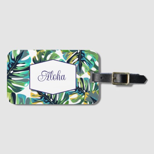 Bagagelabel (Voorkant (horizontaal))