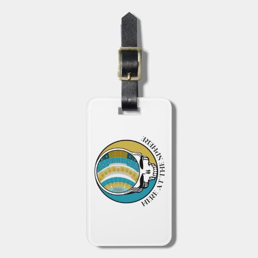 Bagagelabel (Voorkant verticaal)