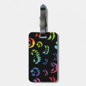 Bagagelabel (Achterkant verticaal)