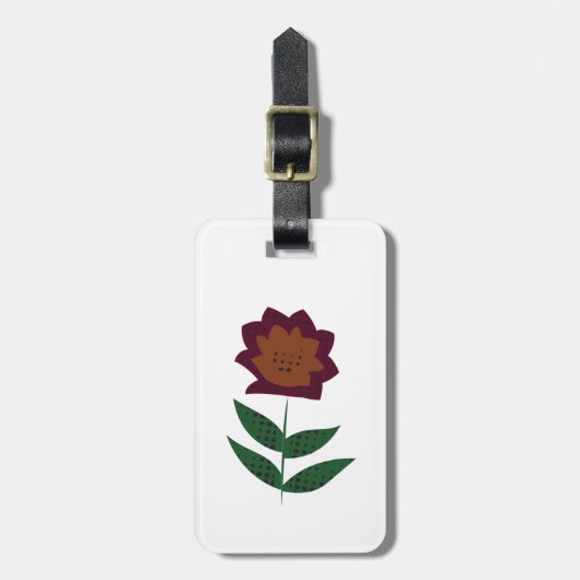 Bagagelabel (Voorkant verticaal)