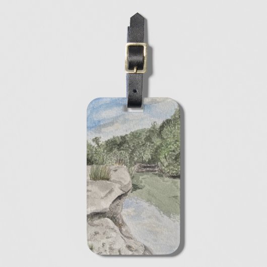 Bagagelabel (Voorkant (verticaal))