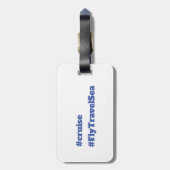 Bagagelabel (Achterkant verticaal)