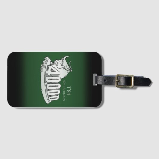 Bagagelabel (Voorkant (horizontaal))