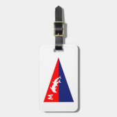 bagagelabel (Voorkant verticaal)