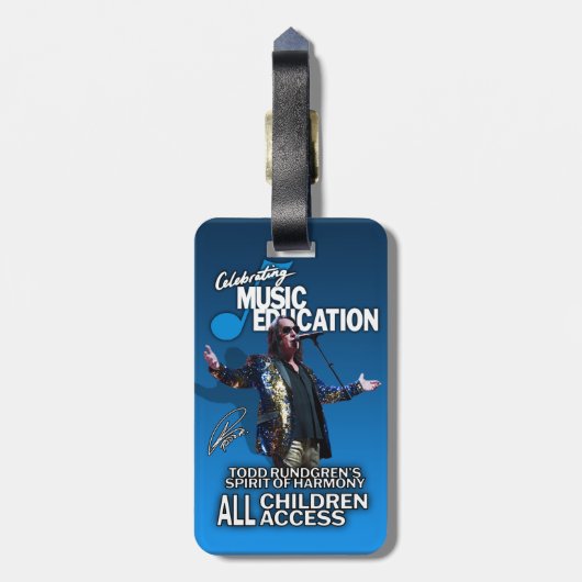 Bagagelabel (Achterkant verticaal)