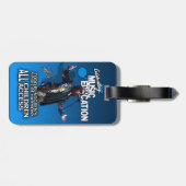 Bagagelabel (Achterkant horizontaal)