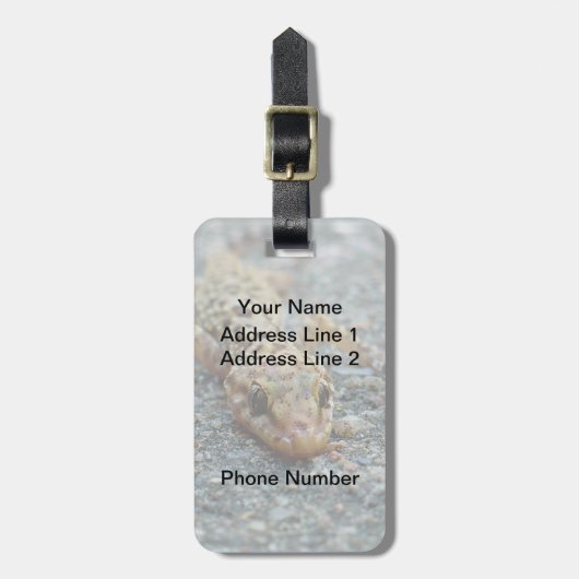 Bagagelabel (Voorkant verticaal)