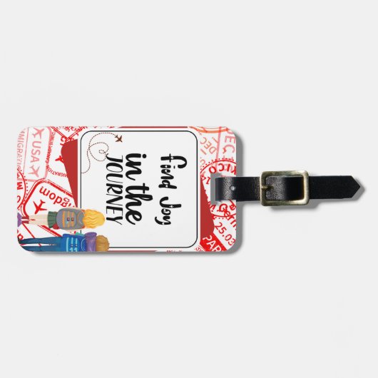 Bagagelabel (Voorkant horizontaal)