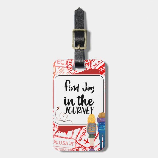 Bagagelabel (Voorkant verticaal)