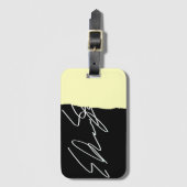 Bagagelabel (Voorkant (verticaal))