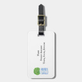 Bagagelabel (Voorkant verticaal)