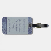 Bagagelabel (Achterkant horizontaal)