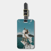 Bagagelabel Aangepaste foto (Voorkant verticaal)