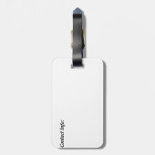 bagagelabel Airedale Terrier (Achterkant verticaal)