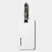 bagagelabel Airedale Terrier (Achterkant verticaal)