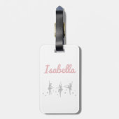 Bagagelabel Ballerina Dancer | Overweging verjaard (Achterkant verticaal)