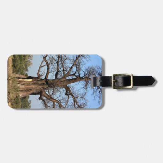 Bagagelabel Baobab Tree (Voorkant horizontaal)