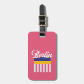 Bagagelabel Berlijn (Voorkant verticaal)