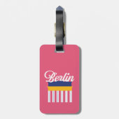 Bagagelabel Berlijn (Achterkant verticaal)
