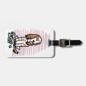 Bagagelabel Brittany Spaniel (Voorkant horizontaal)