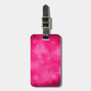 Bagagelabel Cloud Effect Magenta