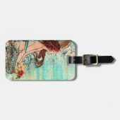 bagagelabel DOUANESMELDING door het SeaShore-Label (Voorkant horizontaal)