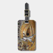 Bagagelabel Drakenlaag (Voorkant verticaal)