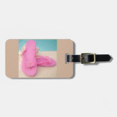 Bagagelabel Flip Flop (Voorkant horizontaal)