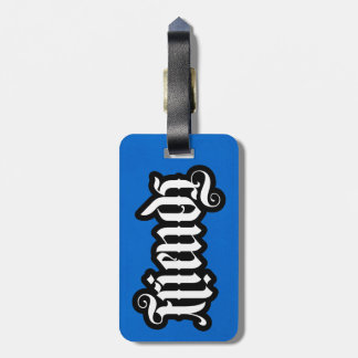 Bagagelabel FlipScript Ambigram