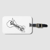 Bagagelabel Guam (Voorkant (horizontaal))