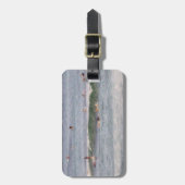 Bagagelabel Hawaiiaanse surfers Waikiki (Voorkant verticaal)