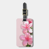 Bagagelabel Hawaiian Hibiscus Flowers (Voorkant verticaal)