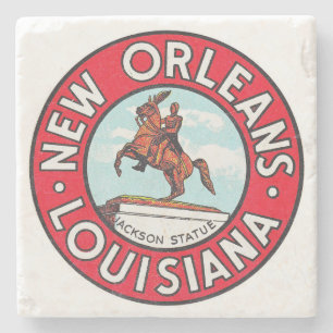  Bagagelabel, Jackson Statue, Onderzetter, Stenen Onderzetter