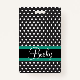 Bagagelabel kleine Stippen Badge