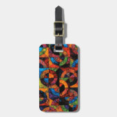 Bagagelabel Kwarters (Voorkant verticaal)