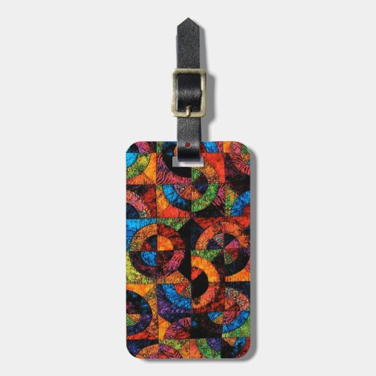 Bagagelabel Kwarters (Voorkant verticaal)