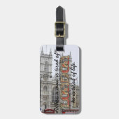 Bagagelabel Londen (Voorkant verticaal)