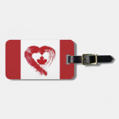 Bagagelabel Love Canada (Voorkant horizontaal)