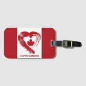 Bagagelabel Love Canada (Voorkant (horizontaal))