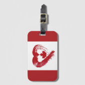 Bagagelabel Love Canada (Voorkant (verticaal))