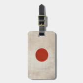 bagagelabel met Dirty  Flag uit Japan (Voorkant verticaal)