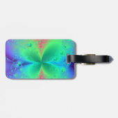 Bagagelabel met feeënavleugels (Achterkant horizontaal)