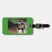 Bagagelabel met geit (Voorkant horizontaal)