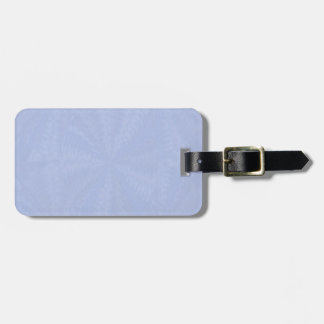 bagagelabel met lederen riem