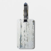 Bagagelabel met vlokverf (Achterkant verticaal)